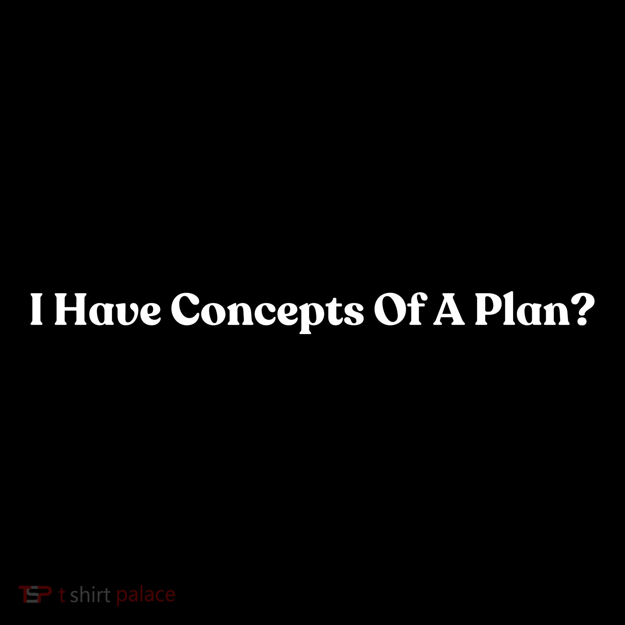 I Have Concepts Of A Plan Women's Hoodie