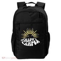 Imma Happy Camper Smiling Sun  Backpack thumb 0