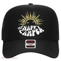 Imma Happy Camper Smiling Sun  Hat thumb 0