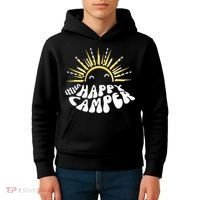 Imma Happy Camper Smiling Sun  Kids Hoodie thumb 4