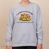 I’Ve Had Crunchwraps More Supreme Than This Court Women's Sweatshirt thumb 0