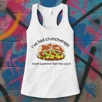 I’Ve Had Crunchwraps More Supreme Than This Court Women's Tank Top thumb 3