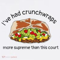 I’Ve Had Crunchwraps More Supreme Than This Court Baby Bodysuit thumb 2