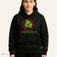 I Hate Cilantro Illegalize It Say No To Cilantro! Hoodie thumb 5