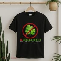 I Hate Cilantro Illegalize It Say No To Cilantro! T-Shirt thumb 2