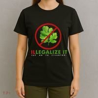 I Hate Cilantro Illegalize It Say No To Cilantro! T-Shirt thumb 4