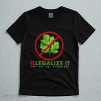 I Hate Cilantro Illegalize It Say No To Cilantro! T-Shirt thumb 5