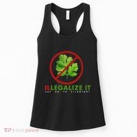 I Hate Cilantro Illegalize It Say No To Cilantro! Women's Tank Top thumb 0