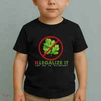 I Hate Cilantro Illegalize It Say No To Cilantro! Toddler T-Shirt thumb 2