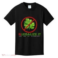 I Hate Cilantro Illegalize It Say No To Cilantro! Kids T-Shirt thumb 0