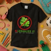 I Hate Cilantro Illegalize It Say No To Cilantro! Kids T-Shirt thumb 3