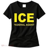 Ice Halloween Costume Federal Agent Police Immigration Women's T-Shirt thumb 0