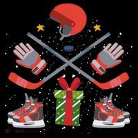 Ice Hockey Christmas Tree Ornats Funny Xmas Gift Coffee Mug thumb 5