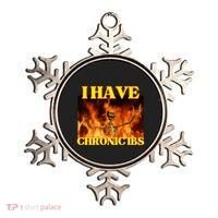 I Have Chronic Ibs Funny Cool Hard Skeleton Meme Ornament thumb 0