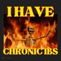 I Have Chronic Ibs Funny Cool Hard Skeleton Meme Hat thumb 2