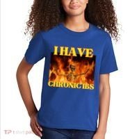 I Have Chronic Ibs Funny Cool Hard Skeleton Meme Kids T-Shirt thumb 2