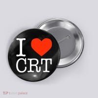 I Heart CRT Critical Race Theory Racial Justice BLM Button thumb 0