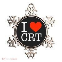 I Heart CRT Critical Race Theory Racial Justice BLM Ornament thumb 0