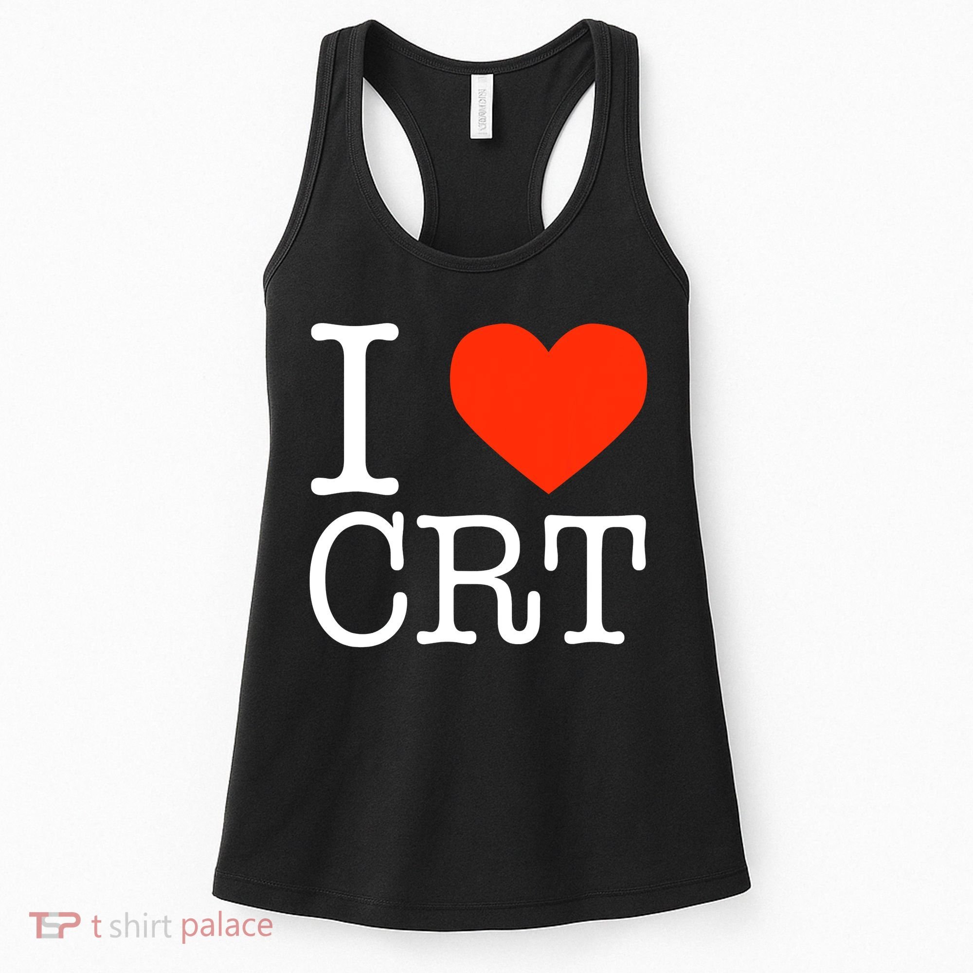 I Heart CRT Critical Race Theory Racial Justice BLM Women's Tank Top