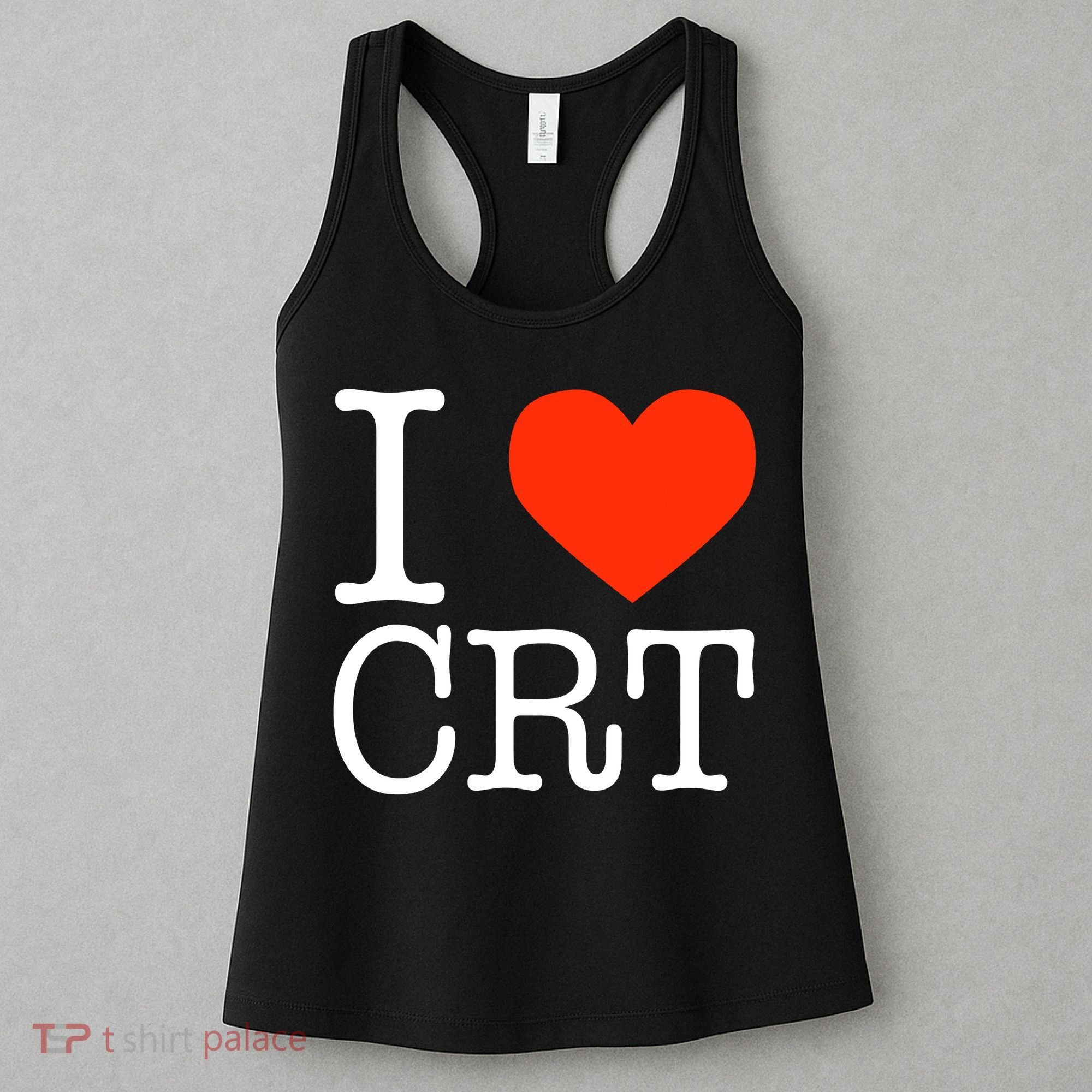I Heart CRT Critical Race Theory Racial Justice BLM Women's Tank Top