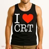 I Heart CRT Critical Race Theory Racial Justice BLM Tank Top thumb 3