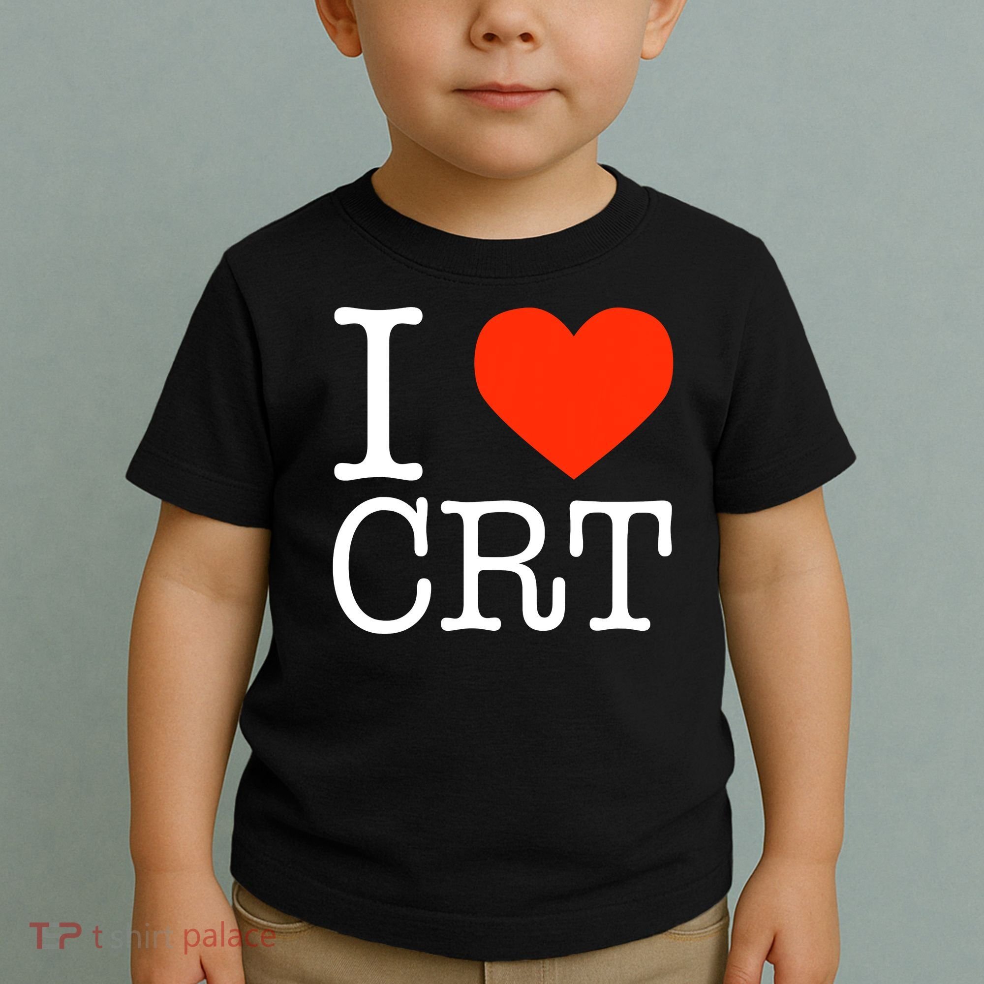I Heart CRT Critical Race Theory Racial Justice BLM Toddler T-Shirt