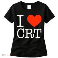I Heart CRT Critical Race Theory Racial Justice BLM Women's T-Shirt thumb 0