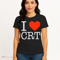I Heart CRT Critical Race Theory Racial Justice BLM Women's T-Shirt thumb 4