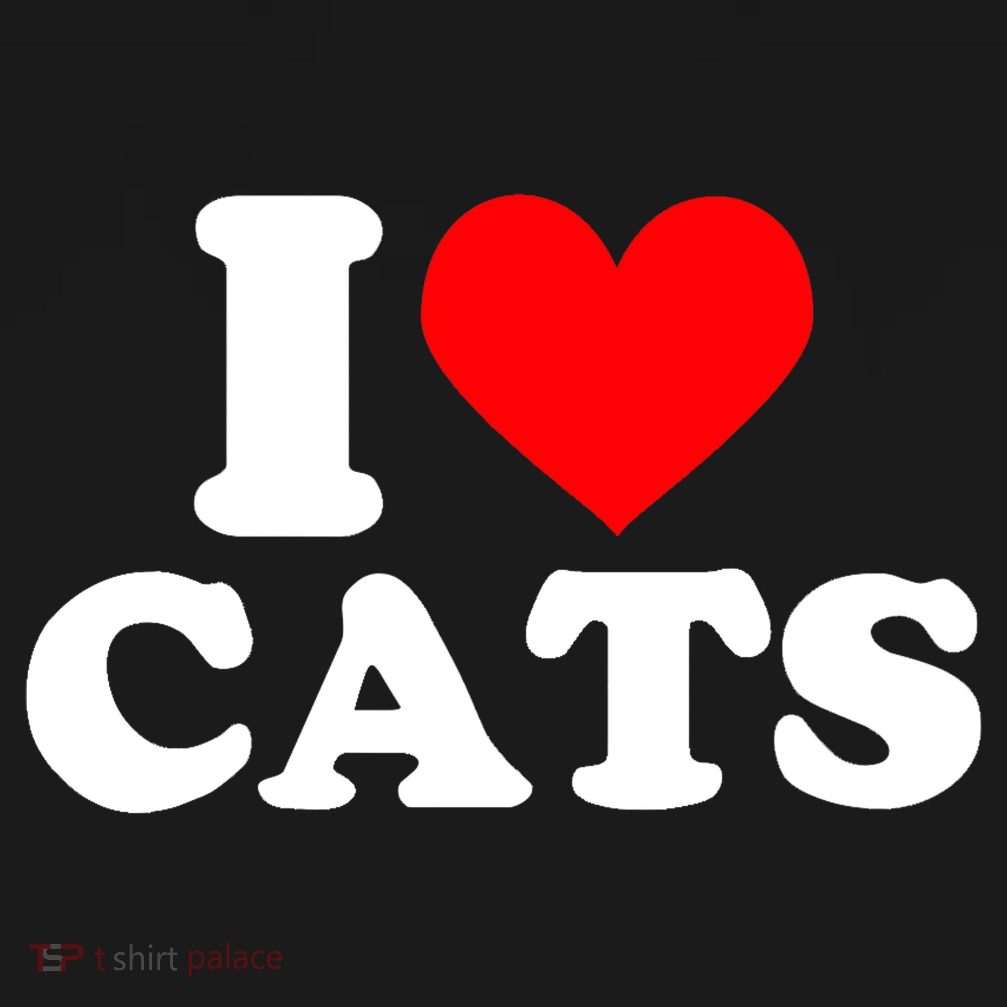 I Heart Cats Shirt I Heart Cats Tshirt I Love Cats Shirt T-Shirt