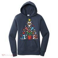 Ice Hockey Christmas Ornament Tree Funny Xmas Gift Boy Women's Hoodie thumb 0