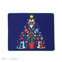 Ice Hockey Christmas Ornament Tree Funny Xmas Gift Boy Mousepad thumb 0