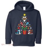 Ice Hockey Christmas Ornament Tree Funny Xmas Gift Boy Toddler Hoodie thumb 0