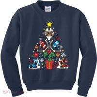 Ice Hockey Christmas Ornament Tree Funny Xmas Gift Boy Kids Sweatshirt thumb 0