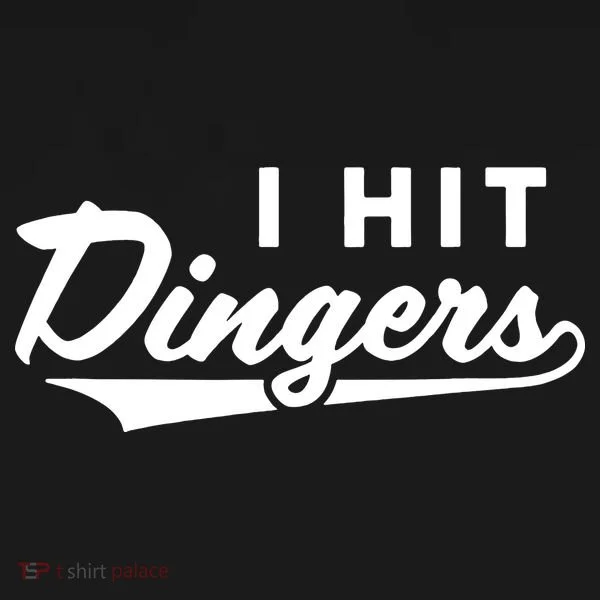 I Hit Dingers Doggie Tank