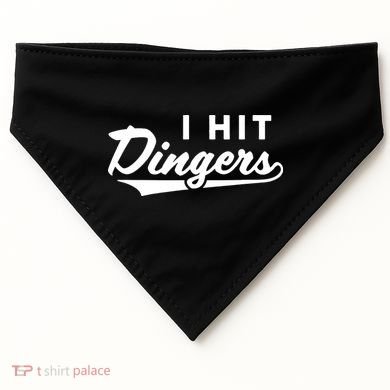 I Hit Dingers USA-Made Doggie Bandana