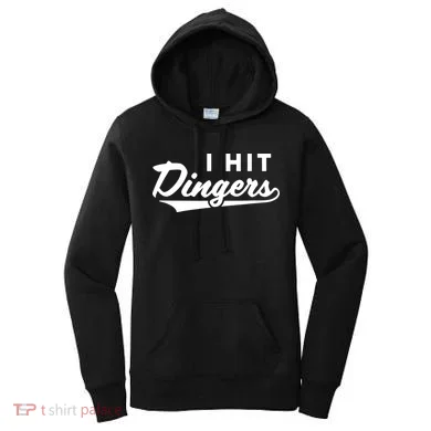 I Hit Dingers Women's Hoodie
