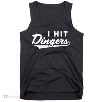 I Hit Dingers Tank Top thumb 0