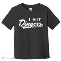 I Hit Dingers Toddler T-Shirt thumb 0
