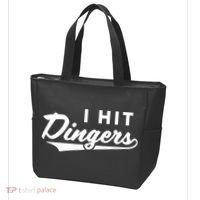 I Hit Dingers Tote Bag thumb 3