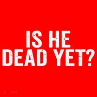 Is He Dead Yet Back Print Santa Hat thumb 1