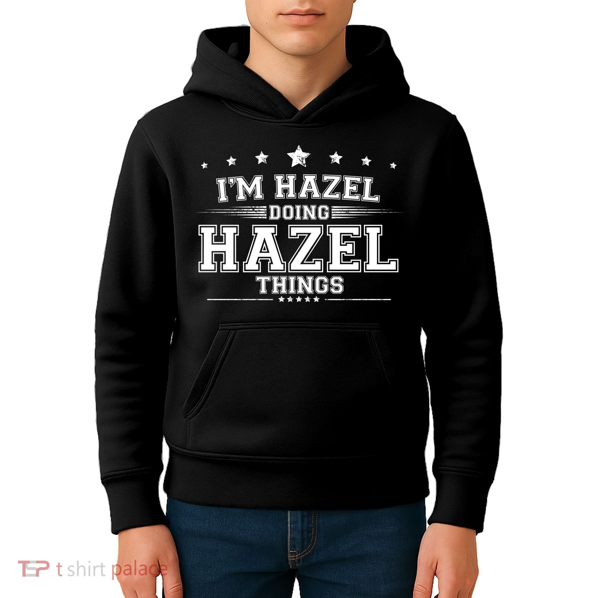 Im Hazel Doing Hazel Things Kids Hoodie