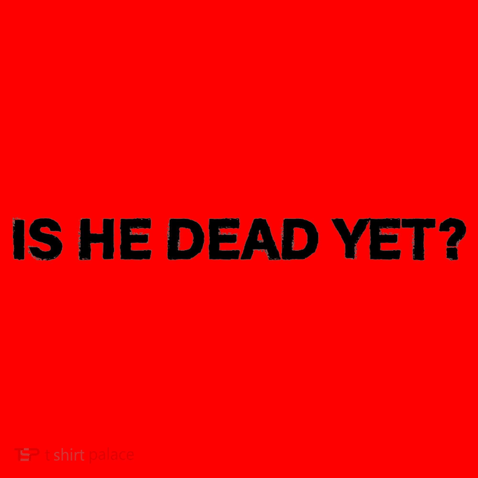 Is He Dead Yet Anti Trump Anti Republican Political Santa Hat