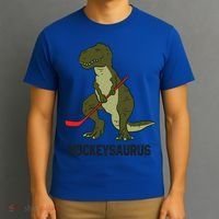 Ice Hockey Dinosaur Hockey Hockey Hockeysaurus Gift T-Shirt thumb 3