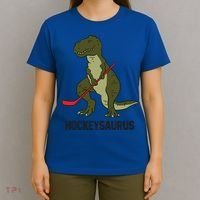 Ice Hockey Dinosaur Hockey Hockey Hockeysaurus Gift T-Shirt thumb 4