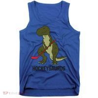 Ice Hockey Dinosaur Hockey Hockey Hockeysaurus Gift Tank Top thumb 0