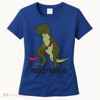 Ice Hockey Dinosaur Hockey Hockey Hockeysaurus Gift Women's T-Shirt thumb 0