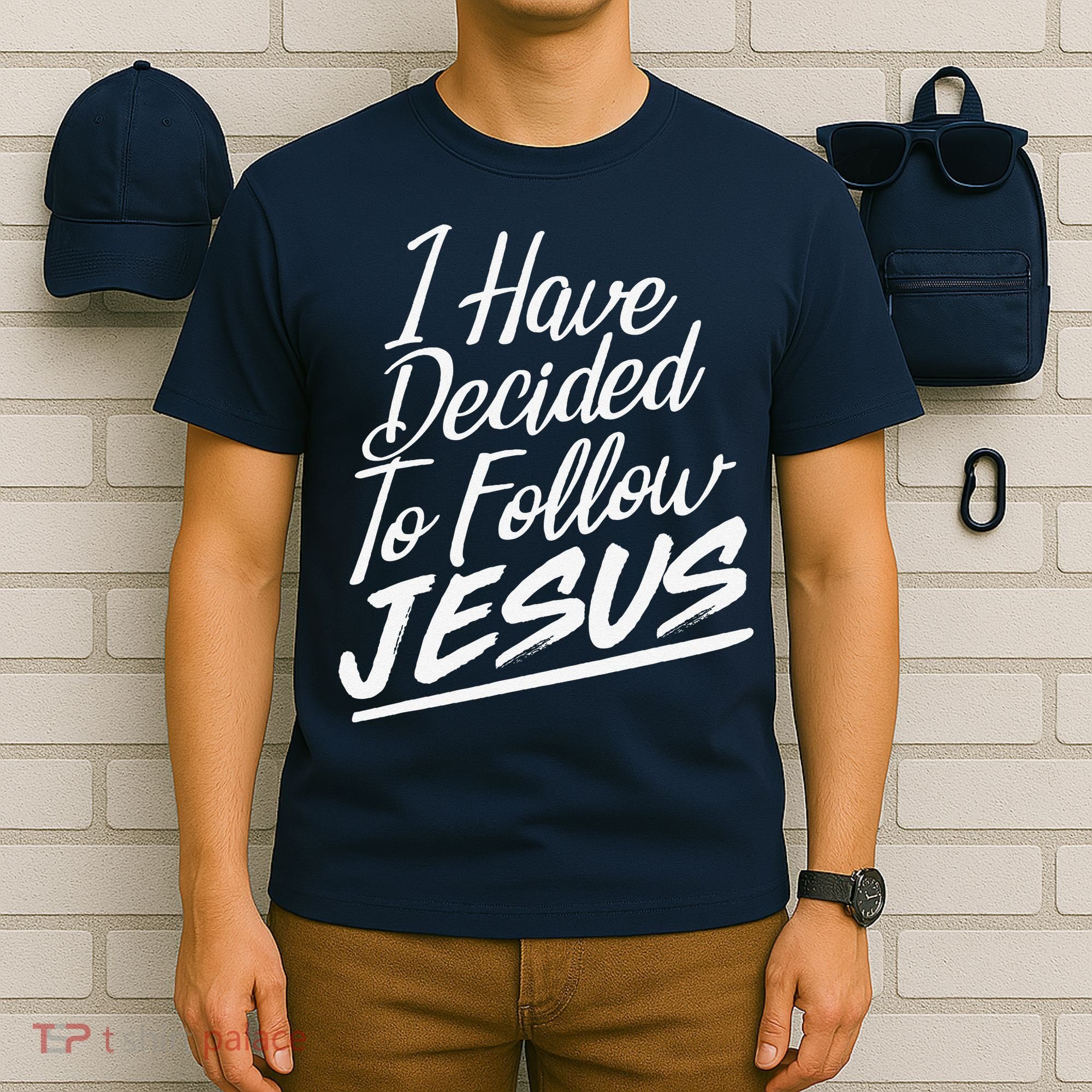 I Have Decided To Follow Jesus Christian T-Shirt