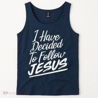 I Have Decided To Follow Jesus Christian Tank Top thumb 2
