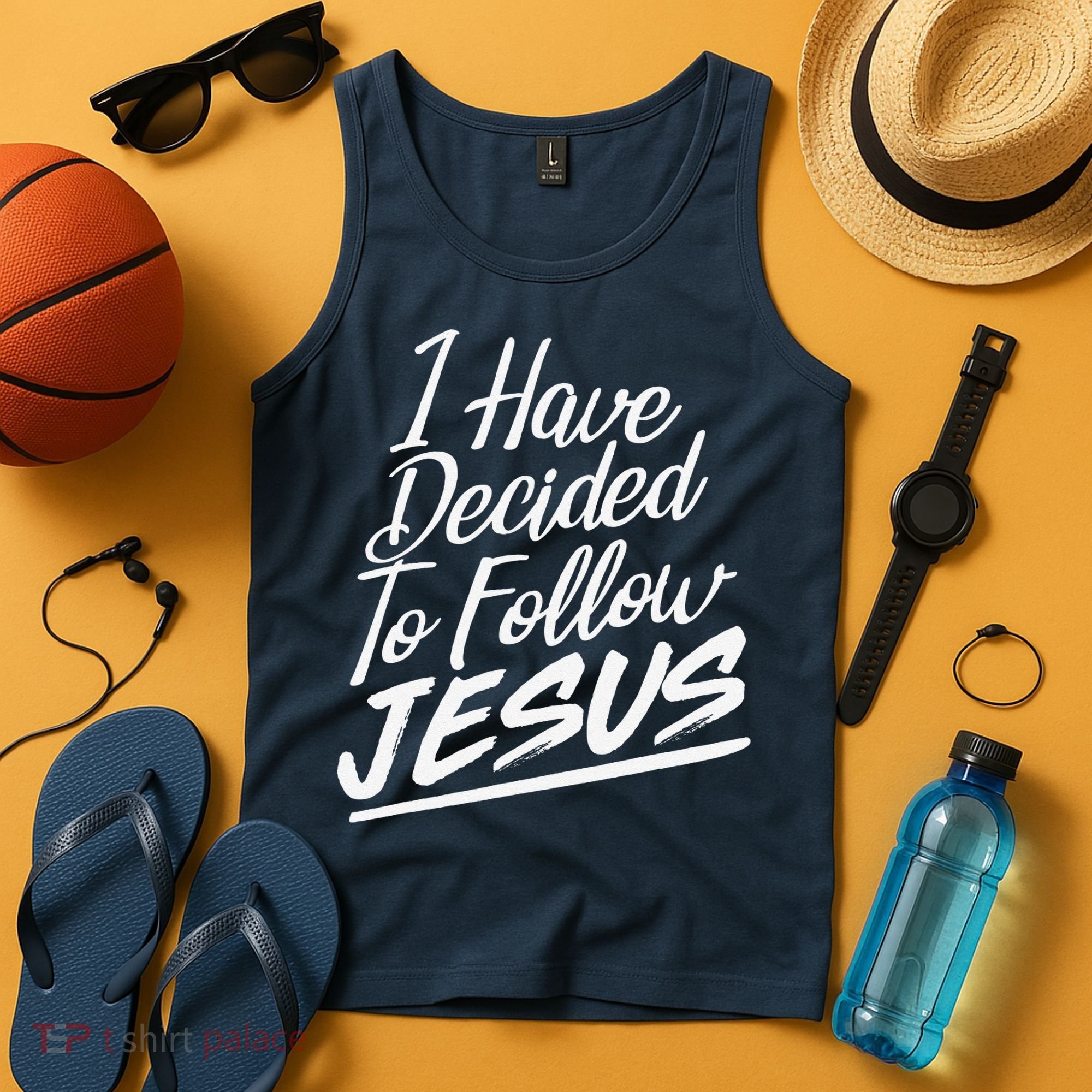 I Have Decided To Follow Jesus Christian Tank Top