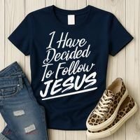 I Have Decided To Follow Jesus Christian Women's T-Shirt thumb 3